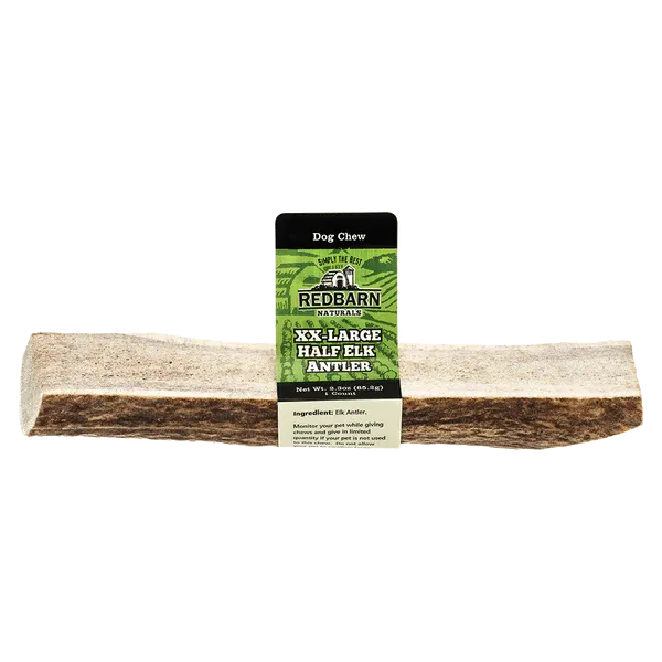 Redbarn Half Elk Antler, Dog Chew, Extra Large