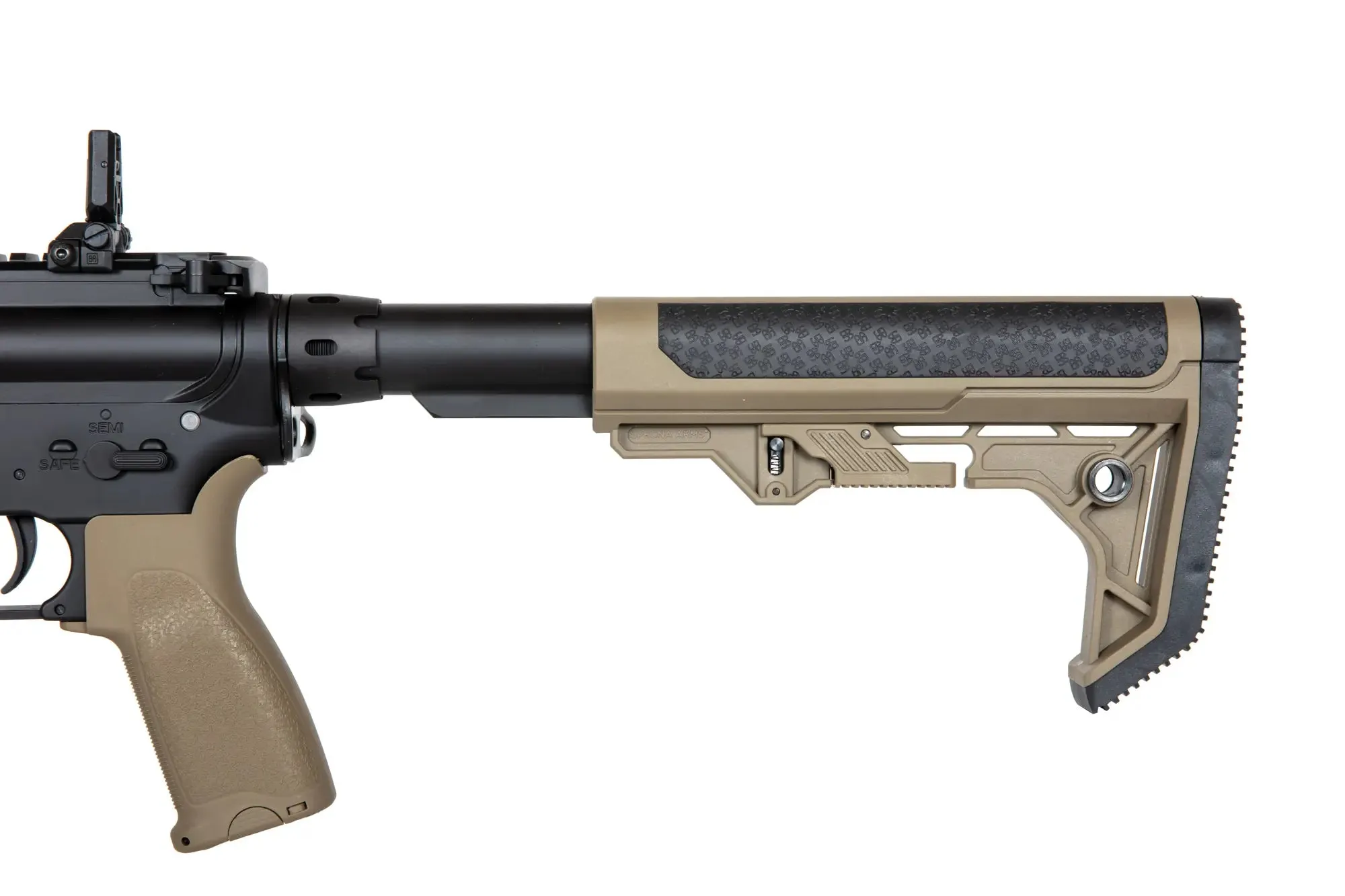 RRA & SI SA-E17-L EDGE - Light Ops Stock - Half-Tan