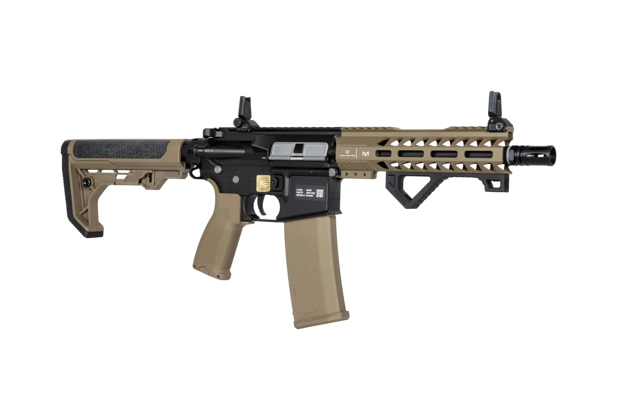 RRA & SI SA-E17-L EDGE - Light Ops Stock - Half-Tan