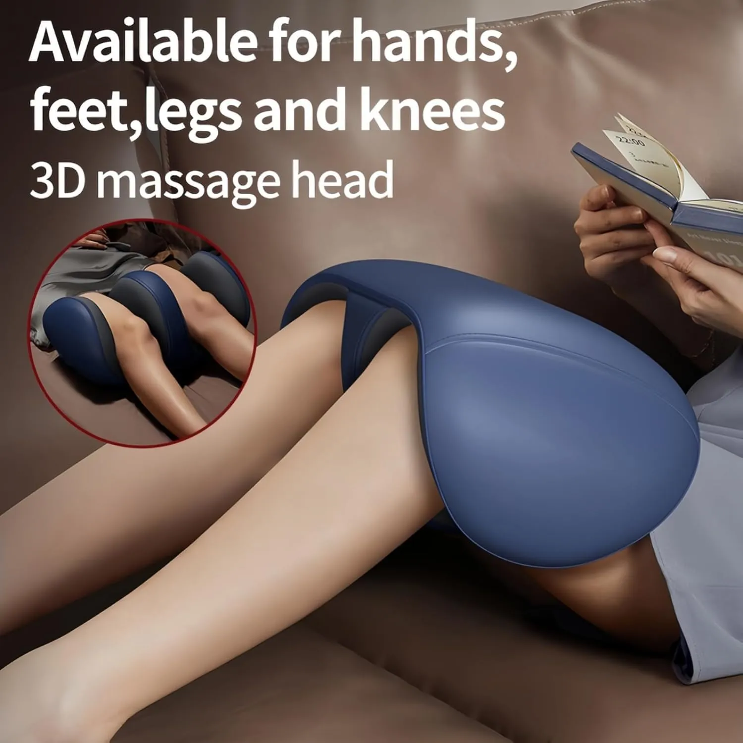 Shiatsu Foot Massager Machine with Heat: The Ultimate Relief for Tired Muscles and Plantar Pain.