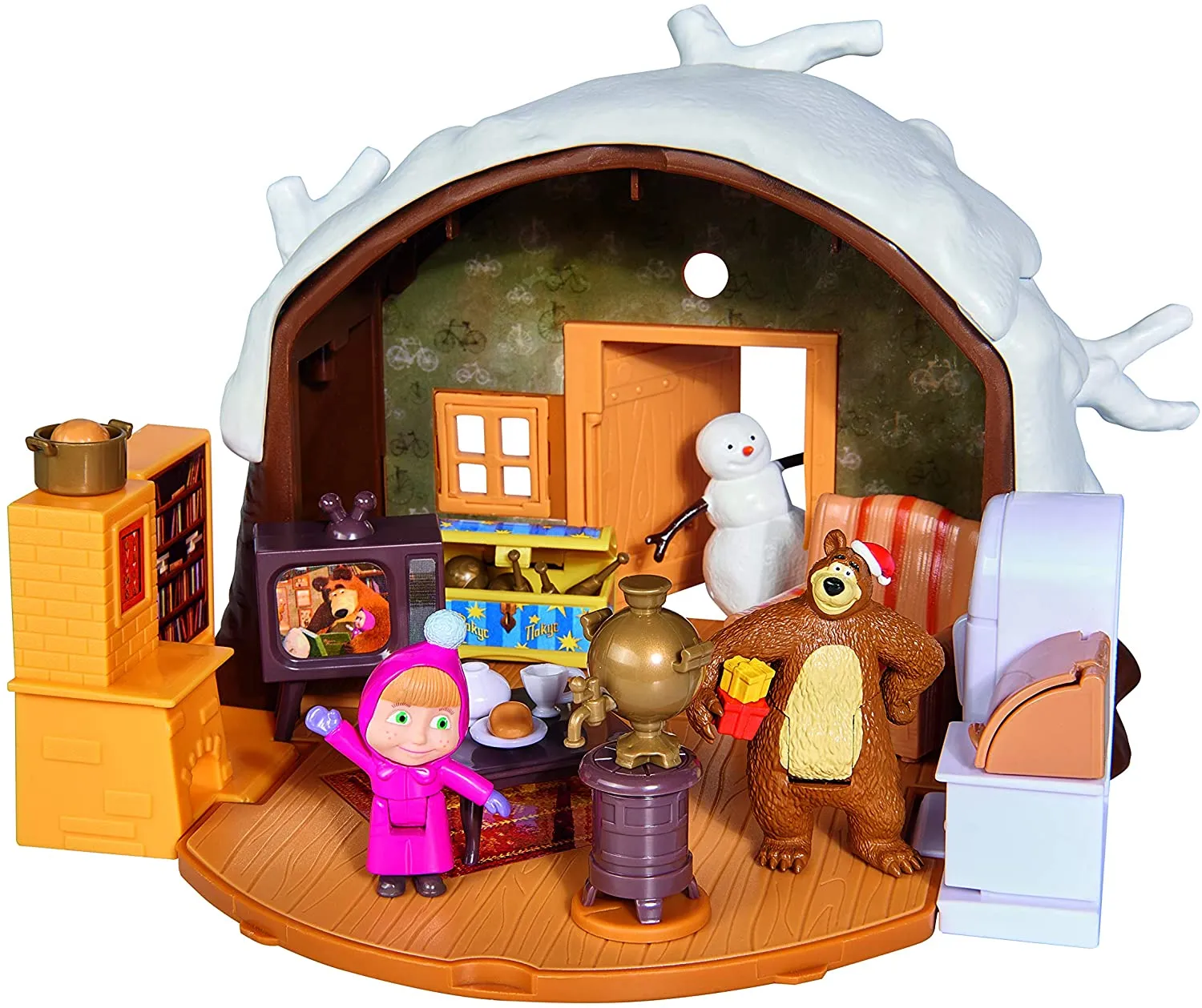 SIMBA - MASHA AND THE BEAR MASHA PLAY SET "WINTER BEAR'S HOUSE"