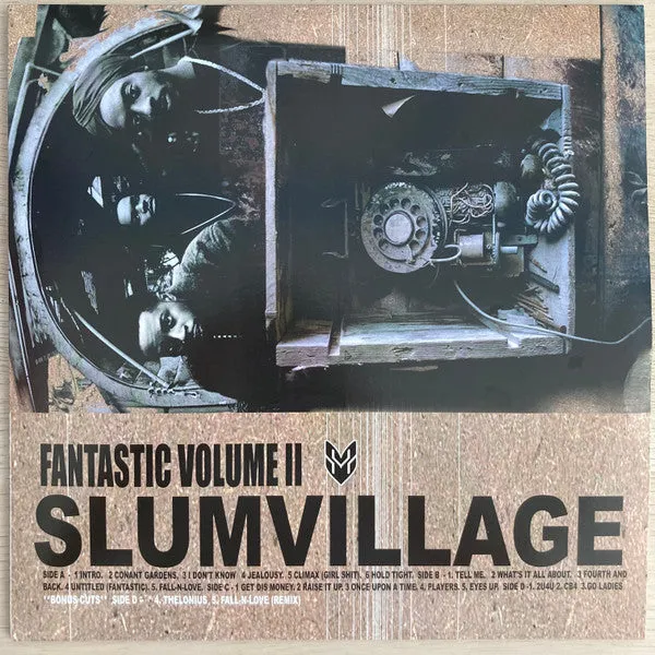 SLUM VILLAGE - FAN-TAS-TIC VOL 2 (2LP) VINYL