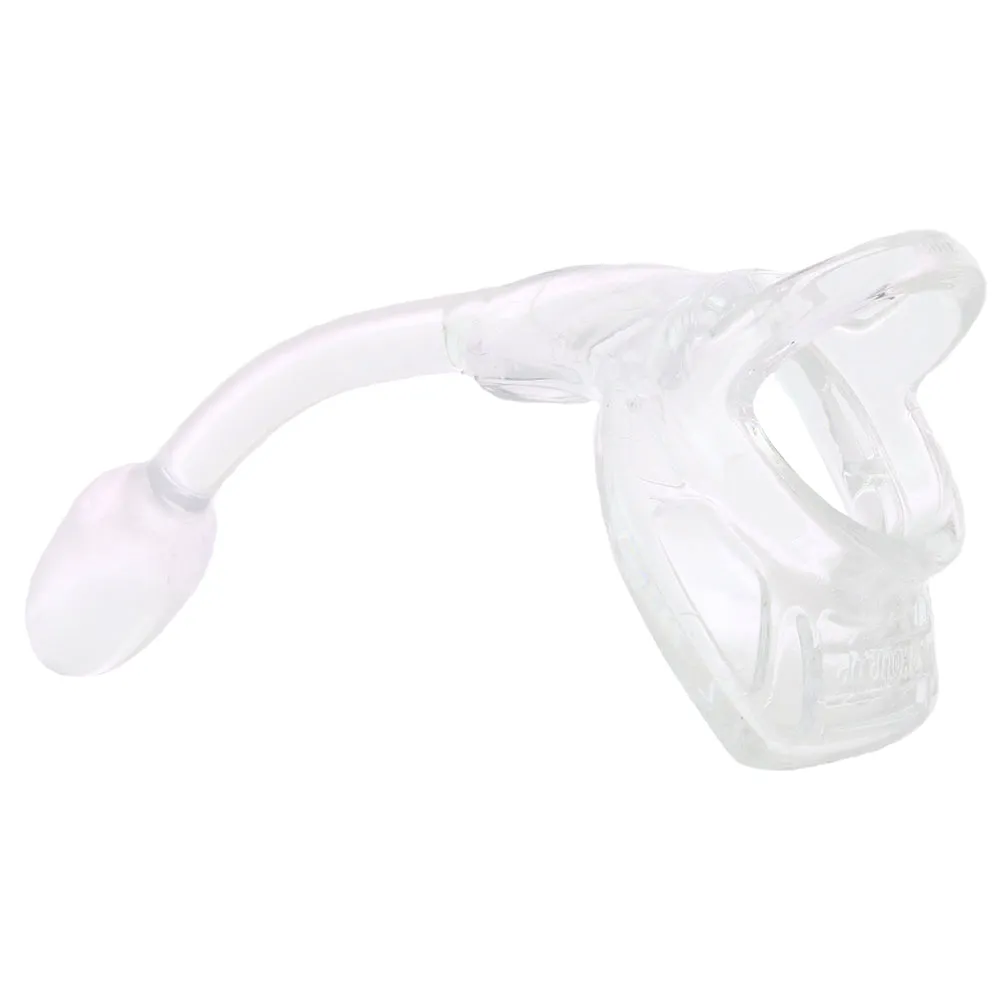 Small Armour Tug Lock Prostate Stimulator in Clear