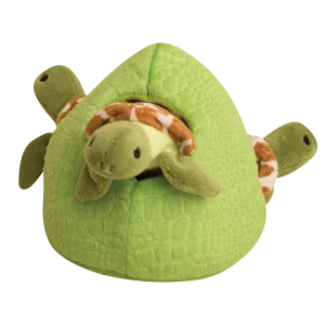 Snugarooz Hide & Seek Turtle Reef Interactive Dog Toy