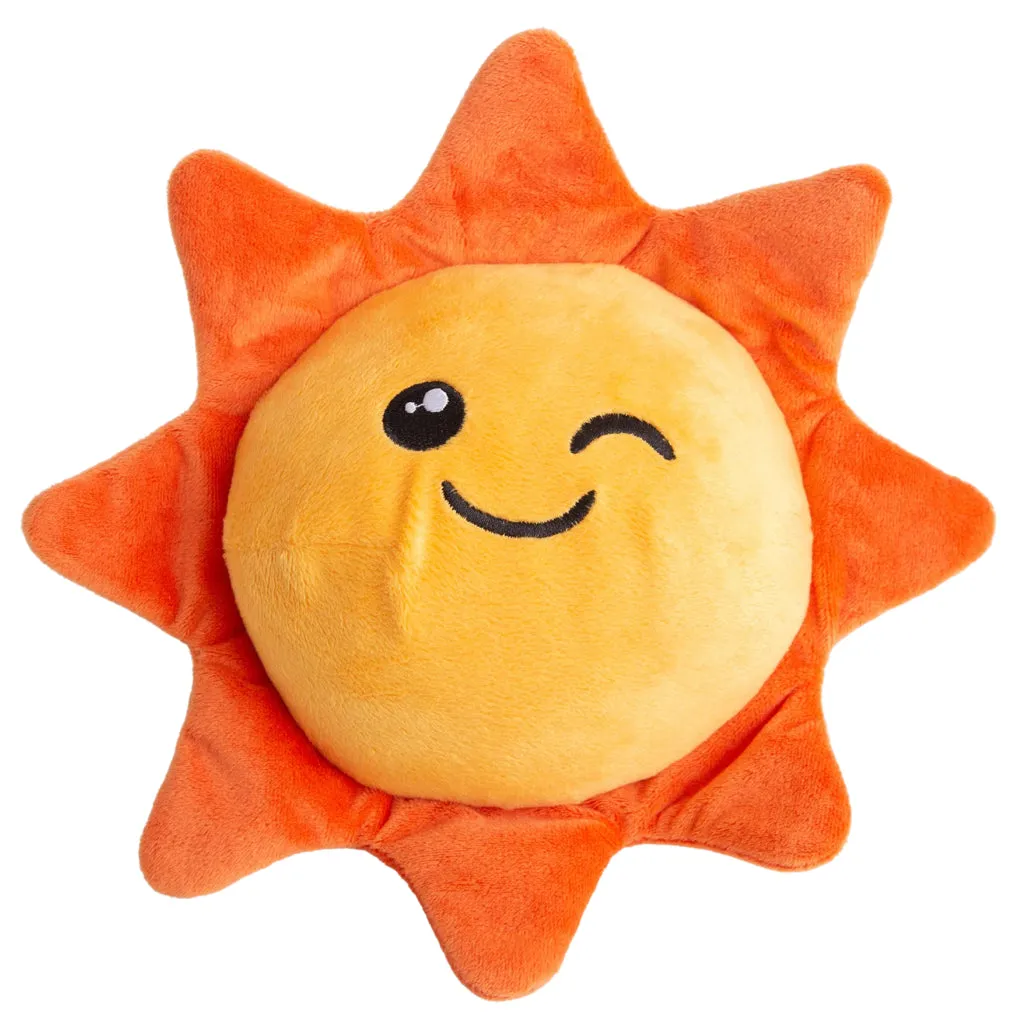 Snugarooz Sweet Sunshine 2-in-1 Plush Dog Toy with Hidden Ball