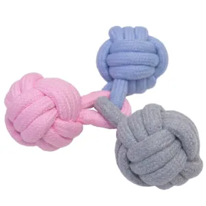 Snugarooz Try Me Knot Dog Rope Toy