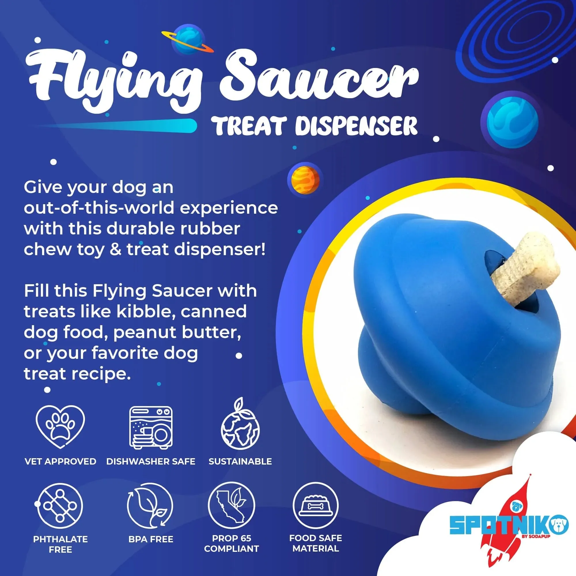 Soda Pup Flying Saucer