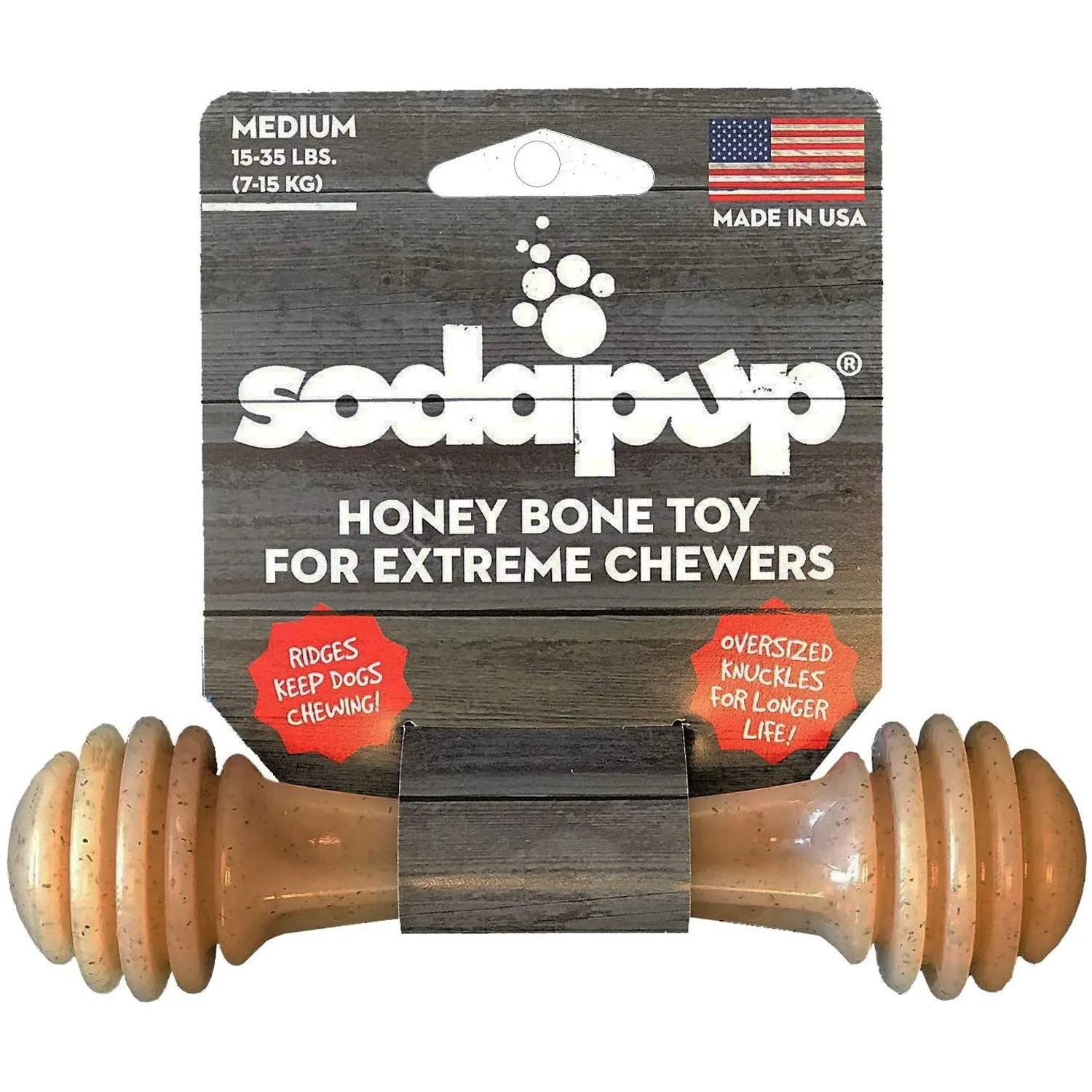 SodaPup Honeybone Nylon Chew Bone