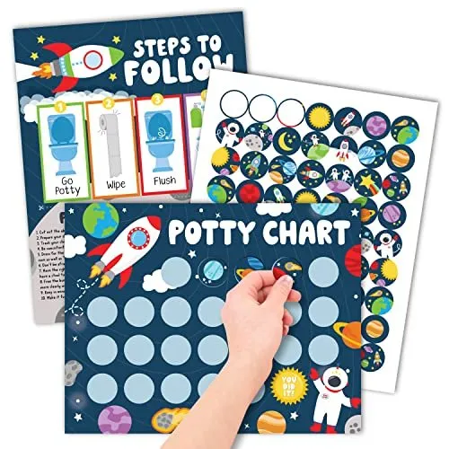 Space Potty Training Chart | Sticker Charts | Early Education