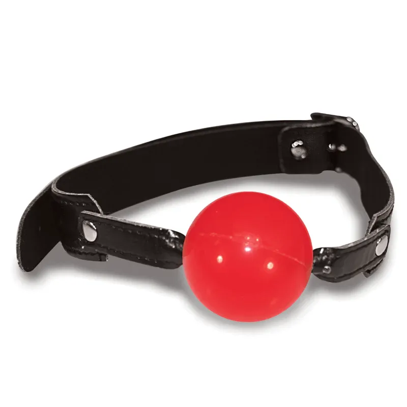 Sportsheets Sex & Mischief Solid Red Ball Gag