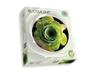 Succulent Circular Impuzzible 400 Piece Jigsaw Puzzle