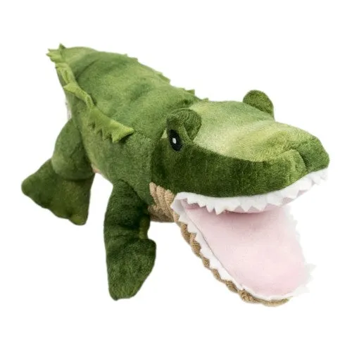 Tall Tails Gator Crunch Plush Dog Toy