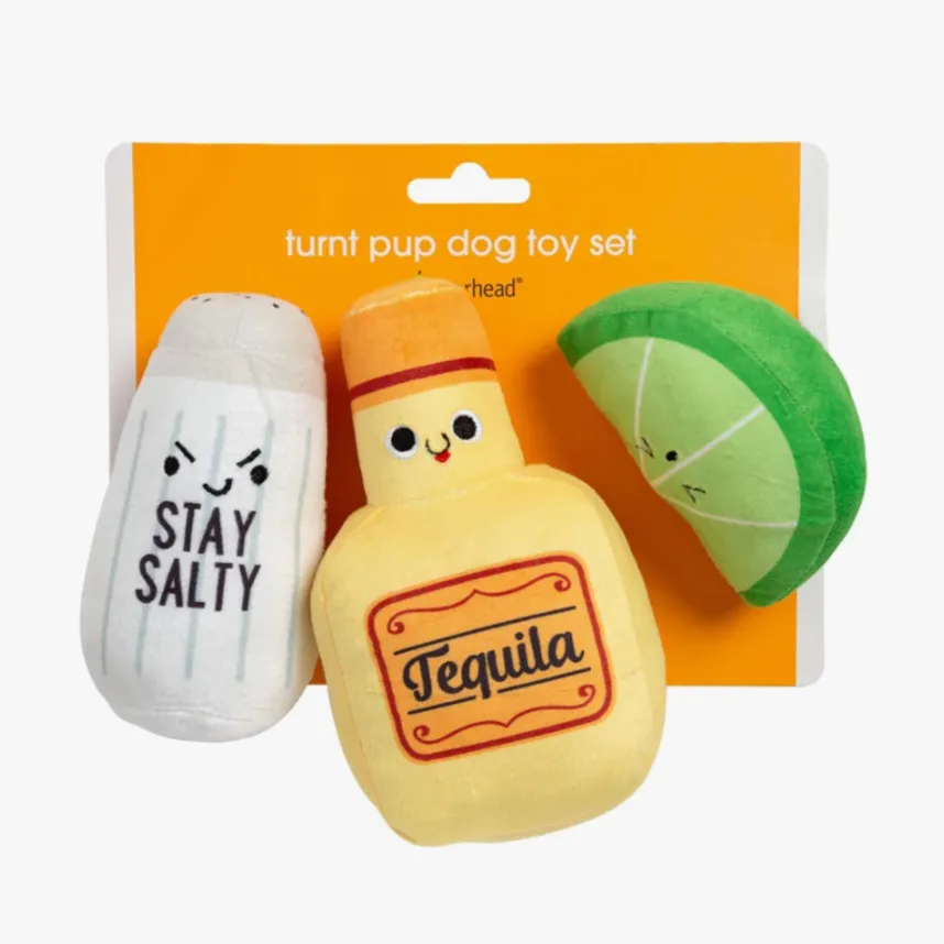 Tequila Shots Dog Toys (Set of 3)