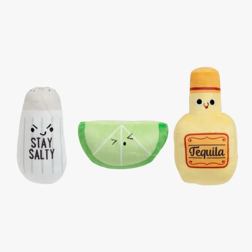 Tequila Shots Dog Toys (Set of 3)