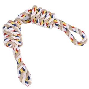 Thick-Braided Knotted Rope Dog Toy for Large Dogs - Dog Toy for Aggressive Chewers