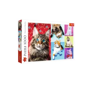 Trefl 1000 Piece Puzzle Happy Cats