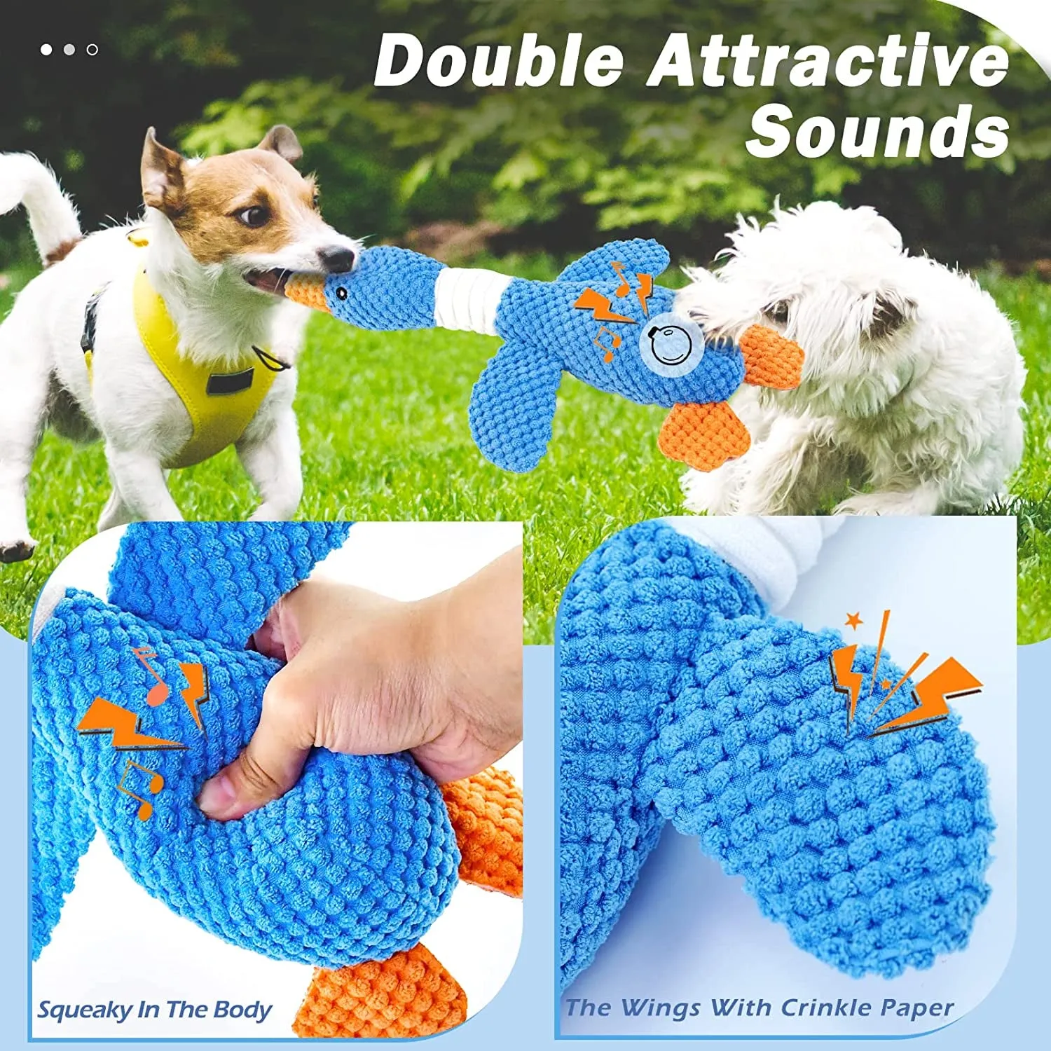 Upgraded Goose Indestructible Dog Toys