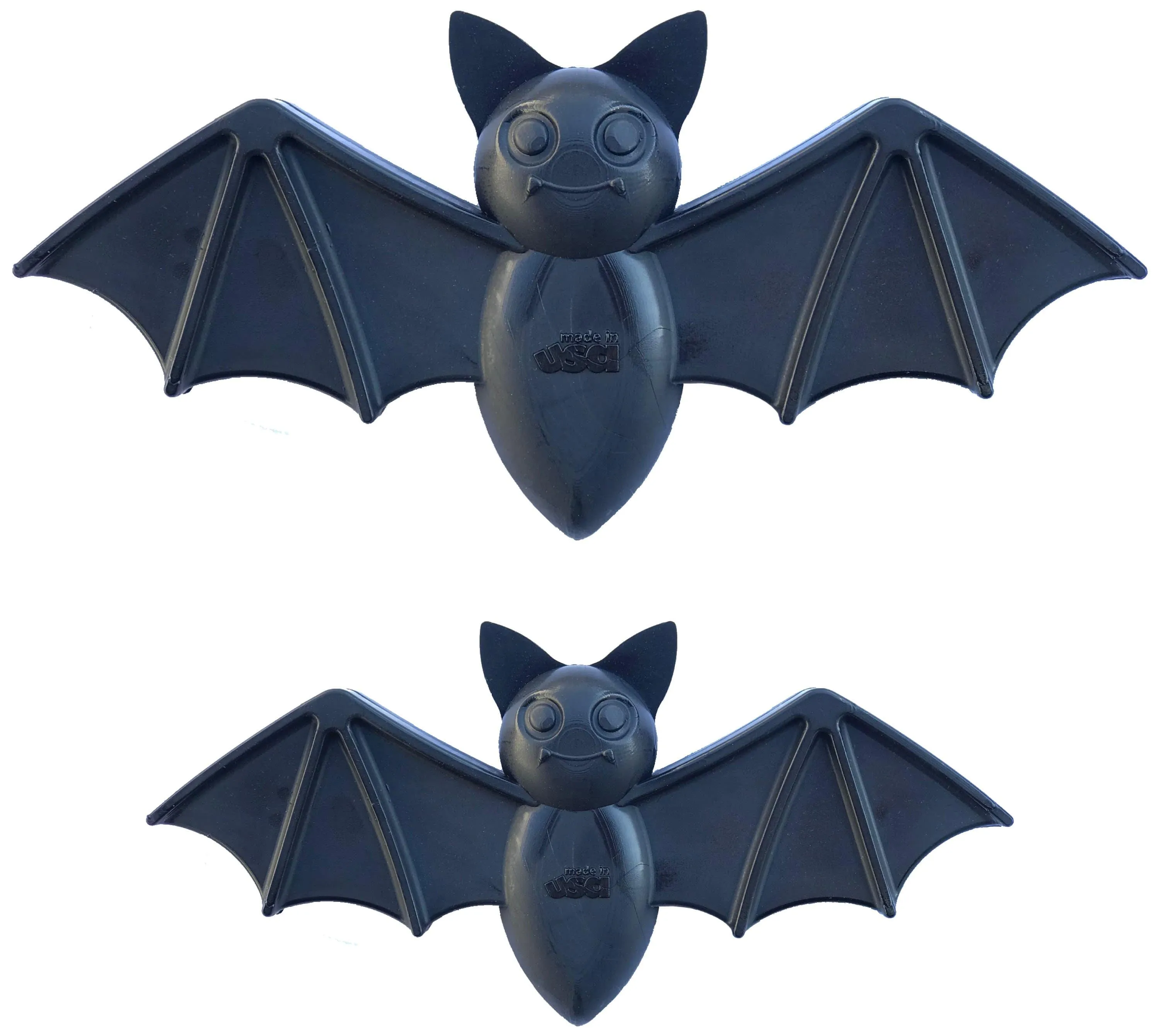 Vampire Bat Ultra Durable Nylon Dog Chew Toy for Aggressive Chewers- Black