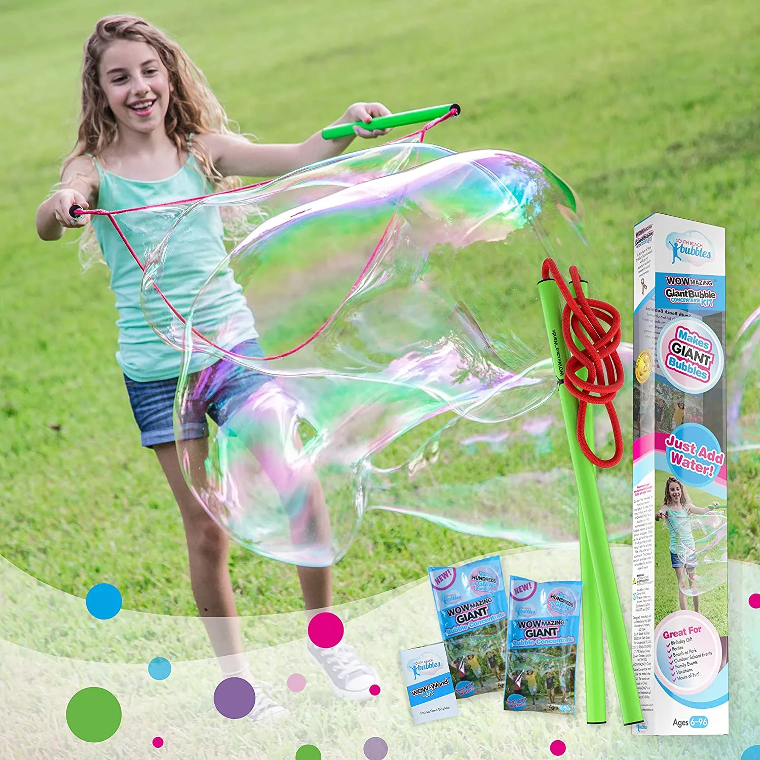 WOWmazing Giant Bubble Kit