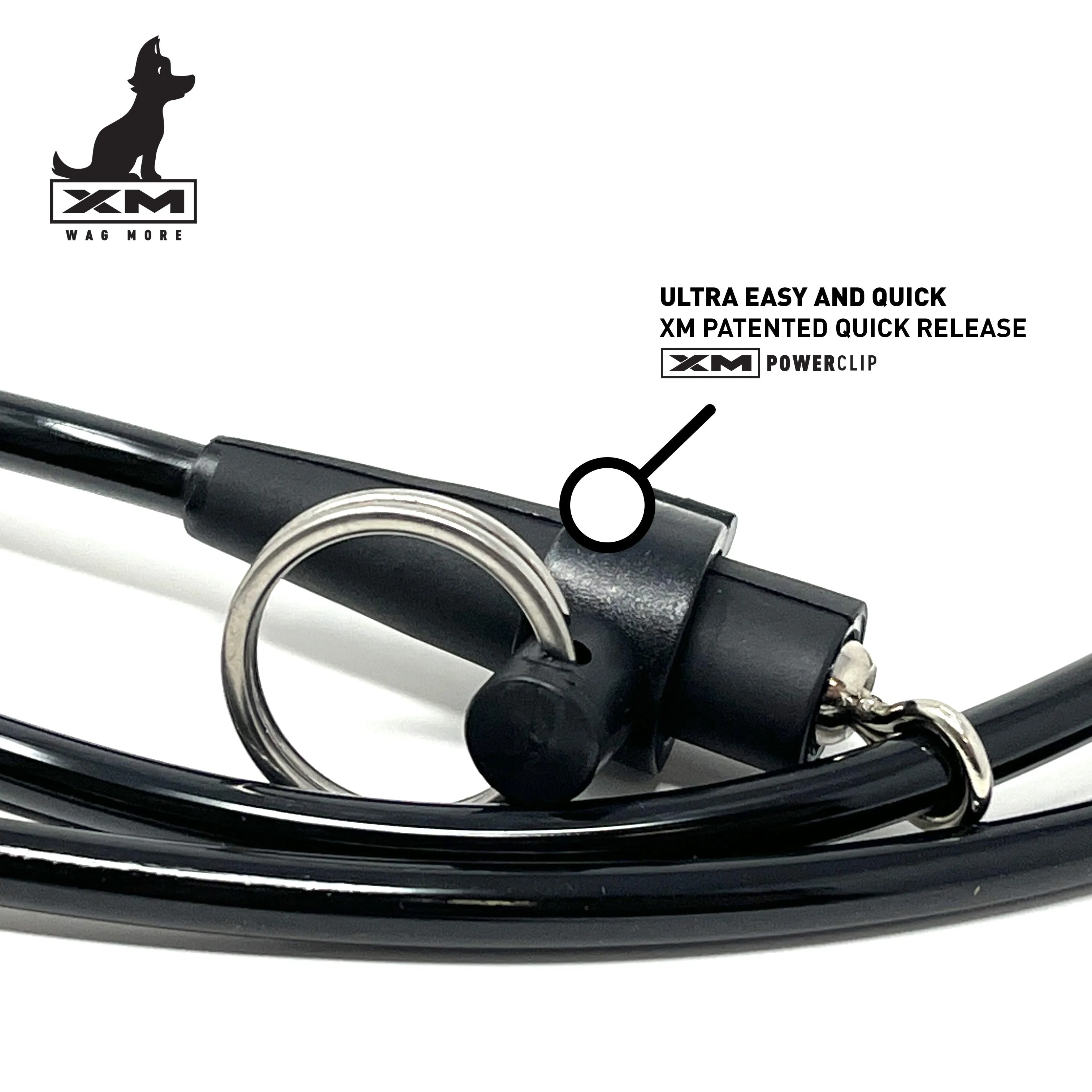 XM | WAG MORE PREMIUM DOG LEASH / MINIMAL FLEX