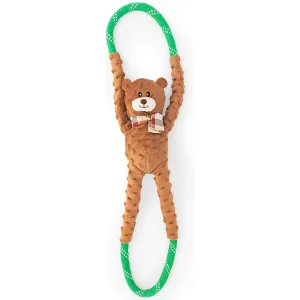 Zippy Paws Charity RopeTugz Bear Pull Toy for Dogs (Large)