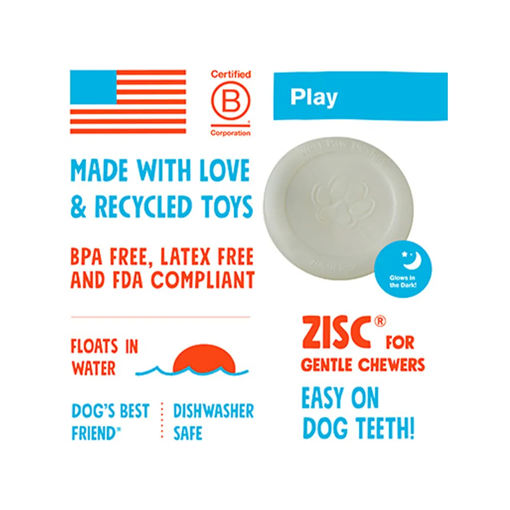 Zisc Flying Disc Dog Toy